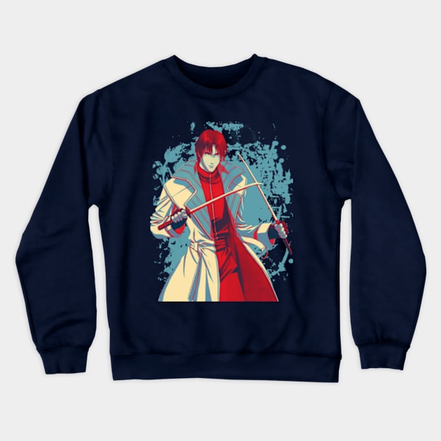 aoshi Crewneck Sweatshirt by DinoZard